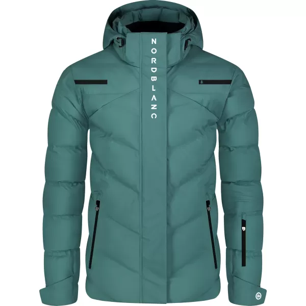  Pánská zimní bunda NORDBLANC CRAG NBWJM8056 ZELENÁ 