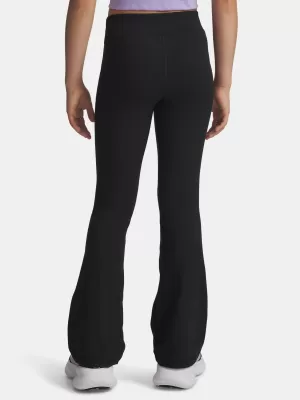 Dívčí sportovní kalhoty UNDER ARMOUR MOTION FLARE PANT 1379988-001 ČERNÁ