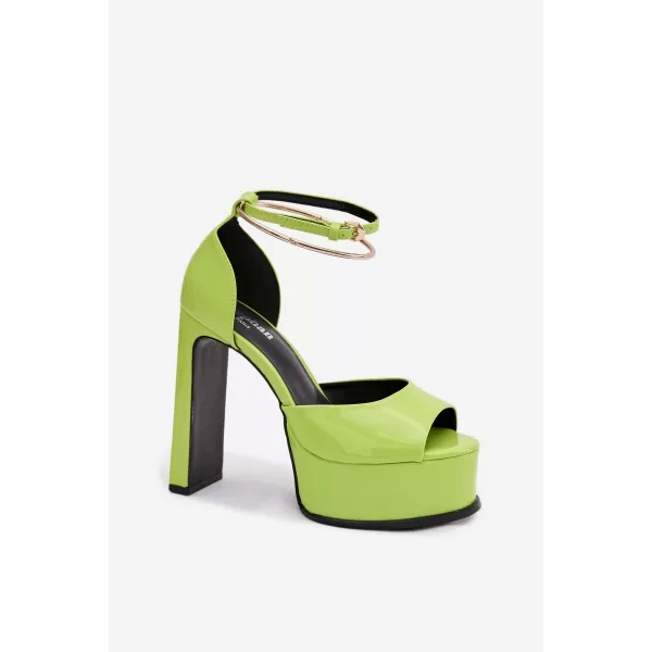  Dámské sandály BOTO HORVIA 41550 LIGHT GREEN 