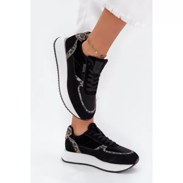  Dámské boty BIG STAR OO274A312 BLACK 