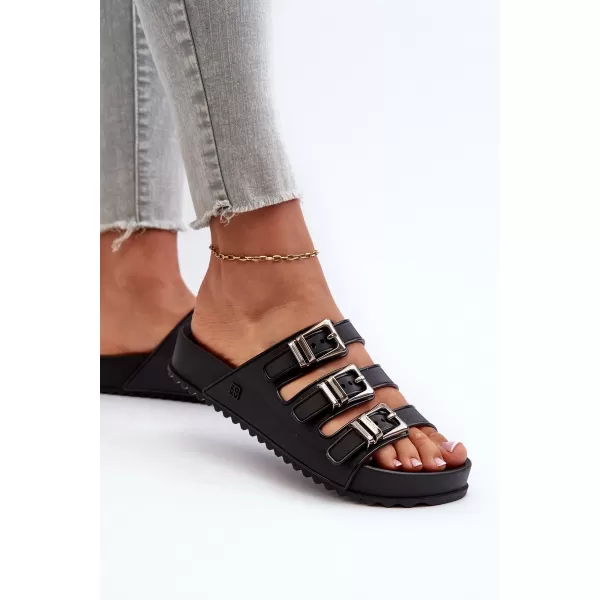  Dámské pantofle ZAXY JJ285058 BLACK 