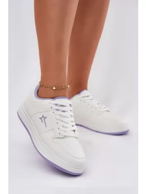 Dámské tenisky BIG STAR RR274A245 WHITE/PURPLE