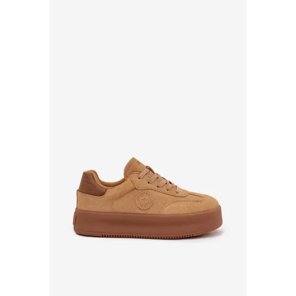  Dámské tenisky BIG STAR SS274762 BROWN/BEIGE 