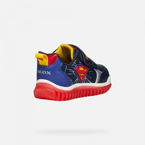  Chlapci první kroky GEOX LIGHTYLOO B565ZB000BCC4226 TMAVĚ MODRÁ 