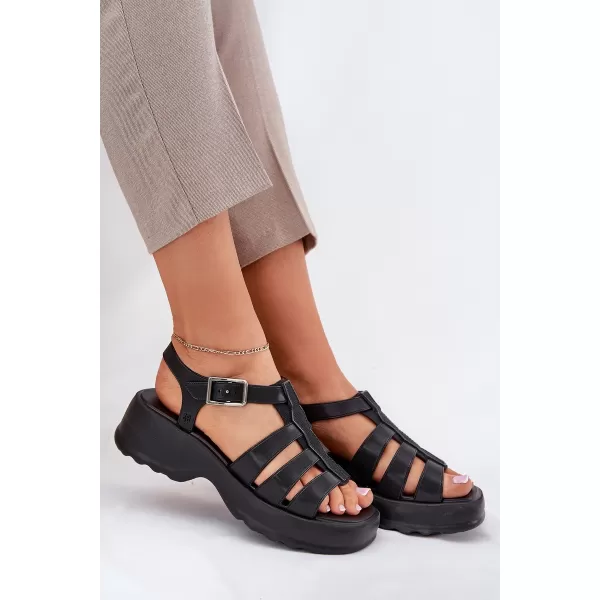  Dámské sandály ZAXY RR285117 BLACK 