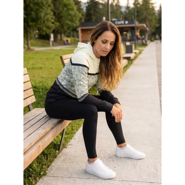  Dámská funkční mikina premium ALTISPORT VOJ/ALW023MI01 SLONOVÁ KOST 