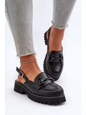 Dámské sandály D&A MR38-656 BLACK