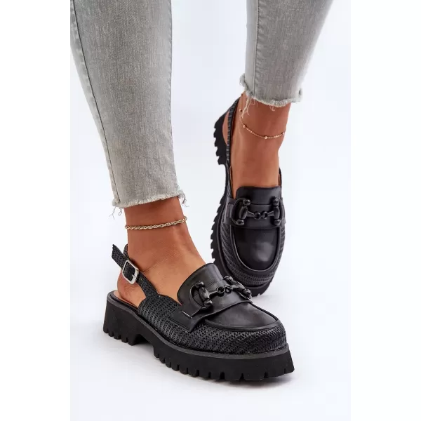  Dámské sandály D&A MR38-656 BLACK 