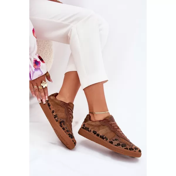  Dámské tenisky LOPEZ JUST DARE SS2D4017 BROWN/BEIGE 
