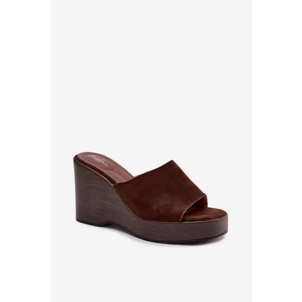  Dámské pantofle BOTO RAVELIA 41349 BROWN 