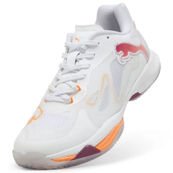  Dámské boty PUMA VANTAGE NITRO W+ 108563-01 WHITE/BERRY/HEAT FIRE/LILAC 