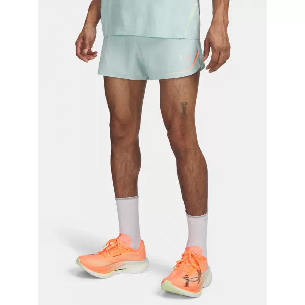  Pánské kraťasy UNDER ARMOUR UA VELOCITI ELITE SHORT 6009503-703 ZELENÁ 