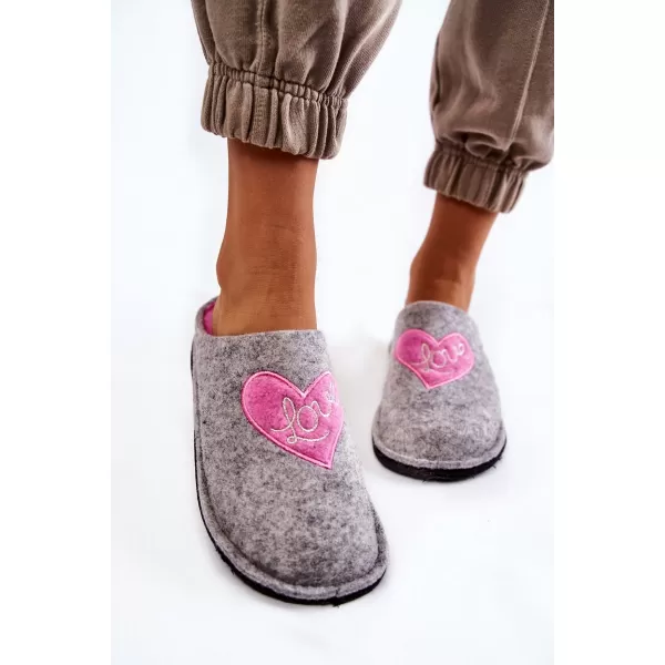  Dámské pantofle BIG STAR KK276020 GREY/PINK 