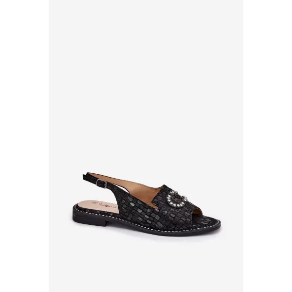  Dámské sandály S.BARSKI KV51-096 BLACK 