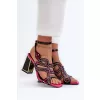 Dámské sandály D&A CR952 FUSCHIA