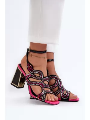 Dámské sandály D&A CR952 FUSCHIA
