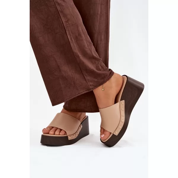  Dámské nazouváky BOTO ARIONNE 41253 BEIGE 