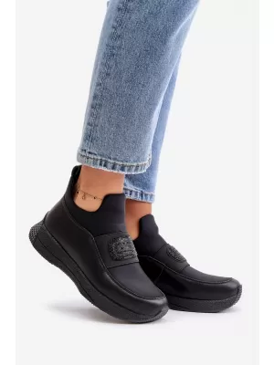 Dámské boty na platformě ARTIKER 55C0035 BLACK