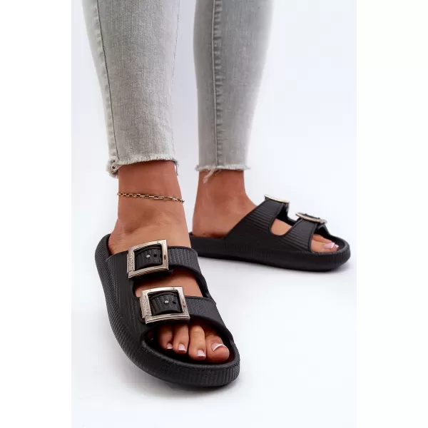  Dámské pantofle ZAXY LL285088 BLACK 