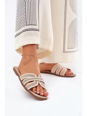 Dámské pantofle BOTO SCAZZE 36258 BEIGE