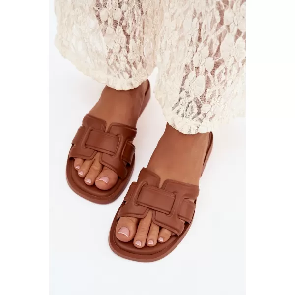  Dámské pantofle BOTO LORANIA 41242 CAMEL 