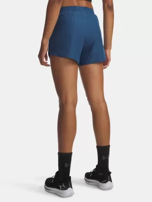 Dámské kraťasy UNDER ARMOUR UA FLY BY 3'' SHORTS 1382438-498 MODRÁ