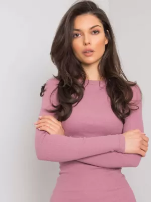 Dámské šaty RUE PARIS RV-SK-5131.18P DARK PINK