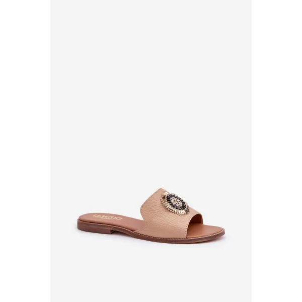  Dámské pantofle BOTO O 35304 BROWN 