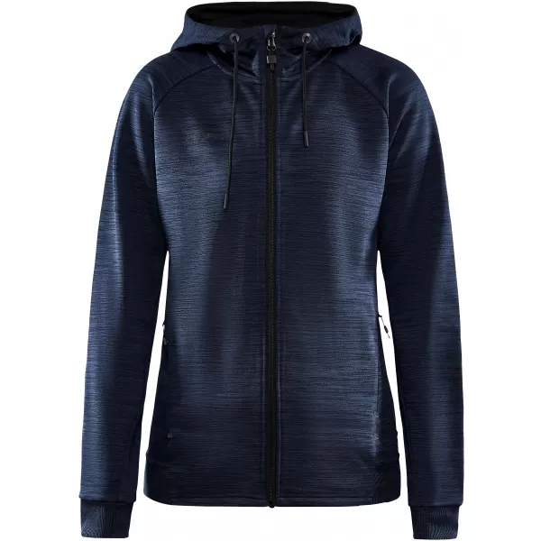  Dámská bunda s kapucí CRAFT Corp. ADV Unify Hoodie Jacket W OHNIVÝ MELÍR 