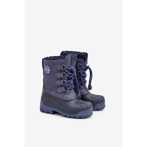  Dětské sněhule LEE COOPER LCJ-24-44-2843K NAVY 