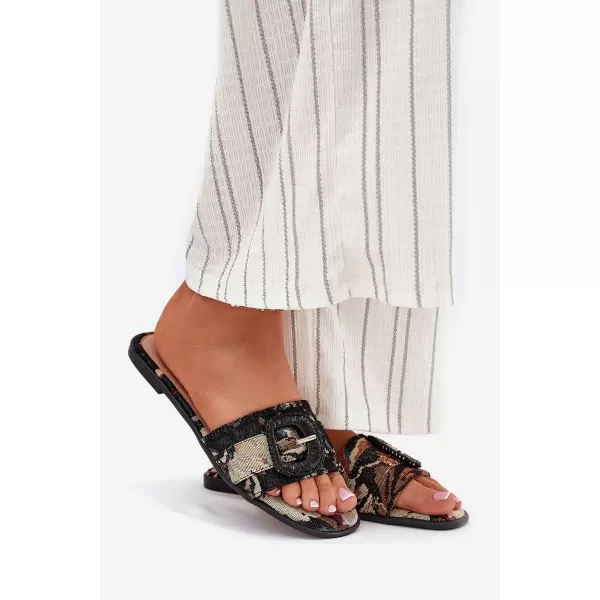  Dámské pantofle BOTO CLARIOLA 37411 BLACK 