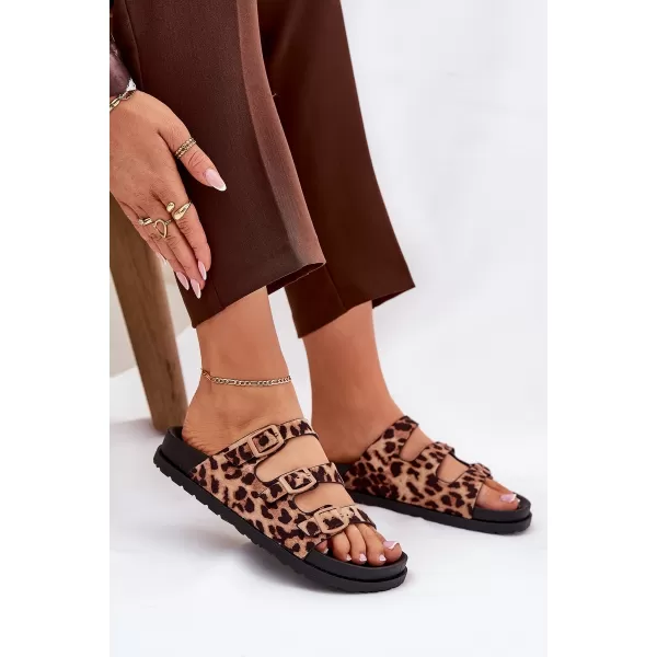  Dámské pantofle BOTO ULIRI 36081 LEOPARD 