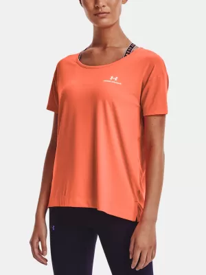 Dámské triko UNDER ARMOUR UA RUSH ENERGY SS ORANŽOVÁ