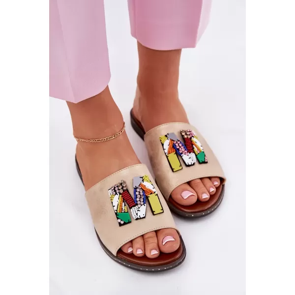 Dámské pantofle BOTO CLELIONE 37294 GOLD 