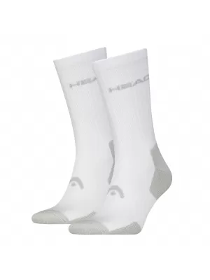 Ponožky HEAD ELEMENTS TENNIS CREW 2P WHITE