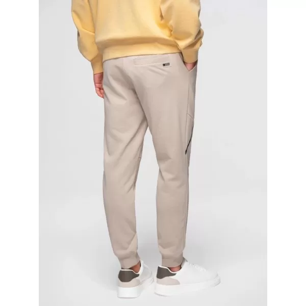  Pánské tepláky OMBRE OM-PASK-0280 BEIGE 