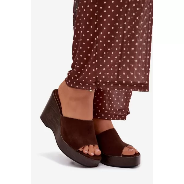  Dámské pantofle BOTO RAVELIA 41349 BROWN 