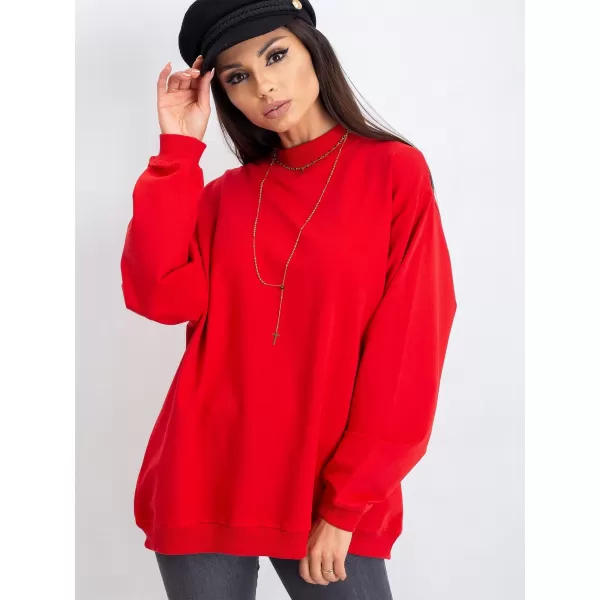  Dámská mikina BASIC FEEL GOOD RV-BL-5185.81P RED 