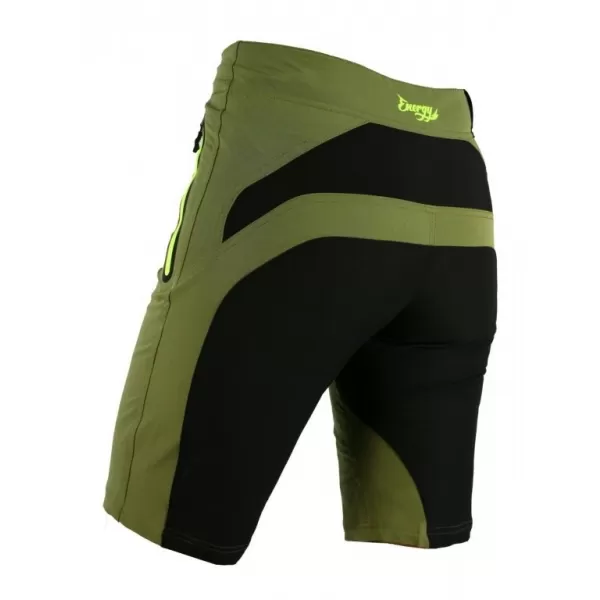  Dámské kraťasy HAVEN ENERGY CYKLOVLOŽKOU KHAKI/ŽLUTÁ 