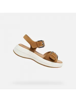 Dámské sandály GEOX SPHERICA ECUB-3 S G012854 HNĚDÁ