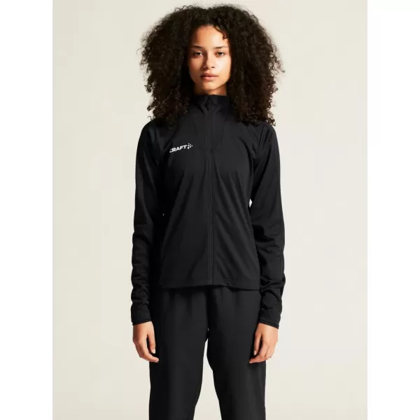  Dámská tréninková bunda CRAFT TW Evolve 2.0 Full Zip Jacket W ČERNÁ 