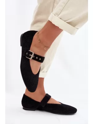 Dámské baleríny BOTO PAMIRA 42070 BLACK