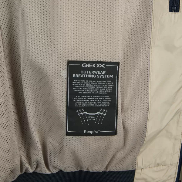  Pánská bunda GEOX JHARROD G014355 BÉŽOVÁ 