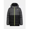 Chlapecká bunda UNDER ARMOUR UA PRONTO COLORBLOCK PUFFER JACKET UJFIM09F-021 ŠEDÁ