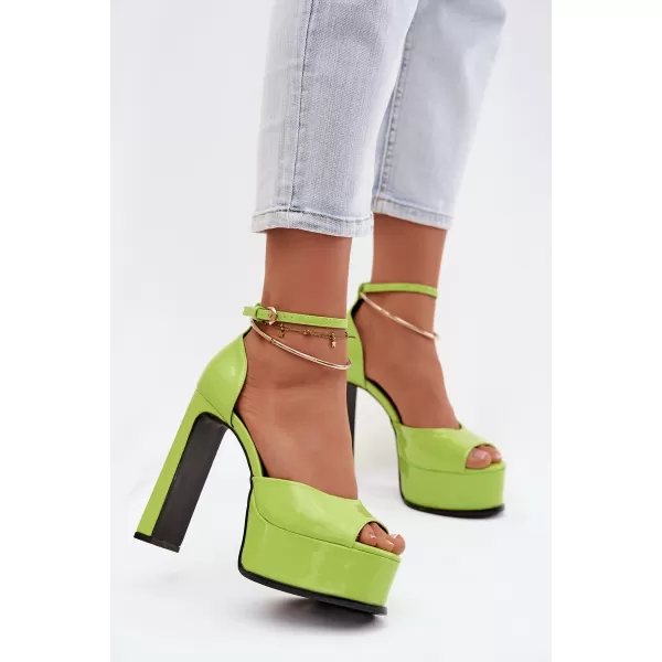  Dámské sandály BOTO HORVIA 41550 LIGHT GREEN 