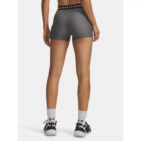  Dámské kraťasy UNDER ARMOUR HEATGEAR SHORTY 6010725-019 ŠEDÁ 