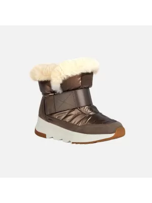 Dámské kotníkové boty GEOX FALENA B ABX G011637 HNĚDÁ