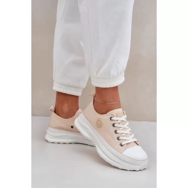  Dámské tenisky BIG STAR NN274127 BEIGE 