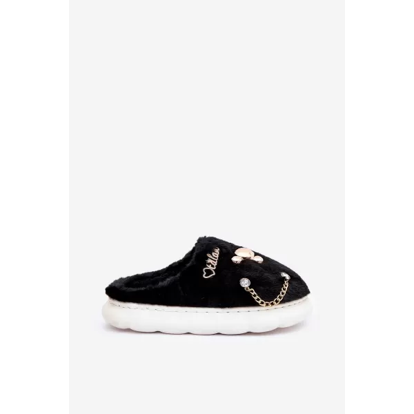  Dámské pantofle BOTO IVELFEDI 35011 BLACK 