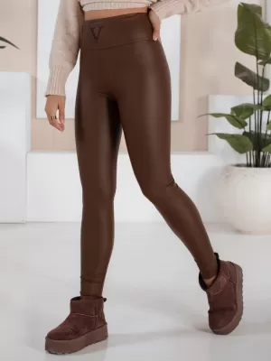 Dámské kalhoty DSTREET HNĚDÁ